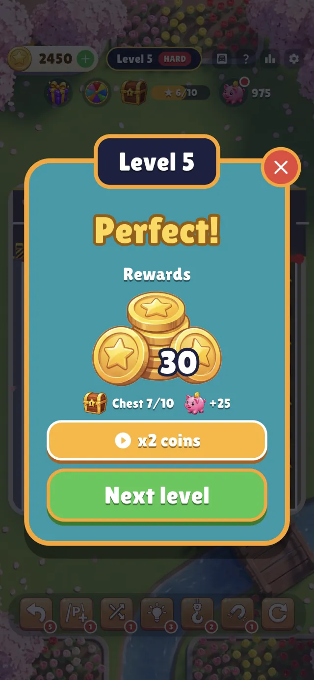 So satisfying to clear