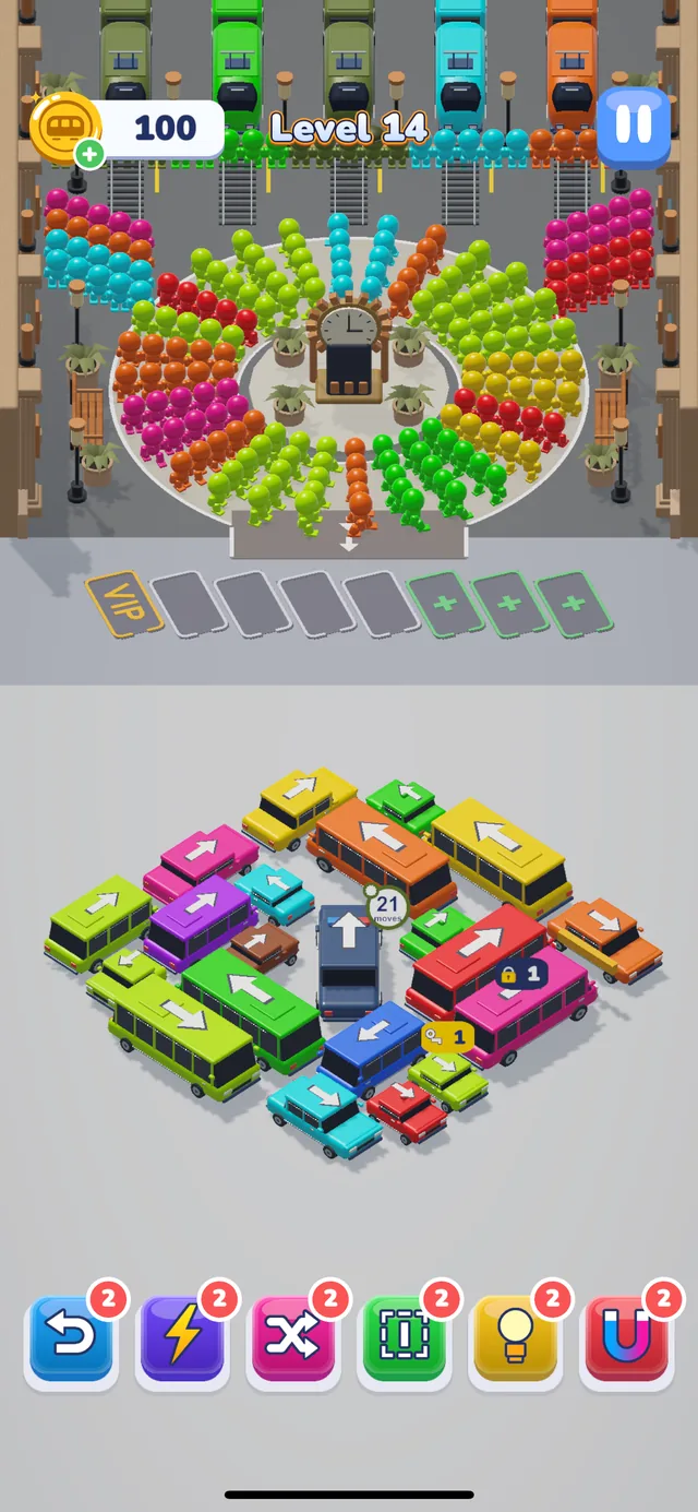 Barriers and key vehicles