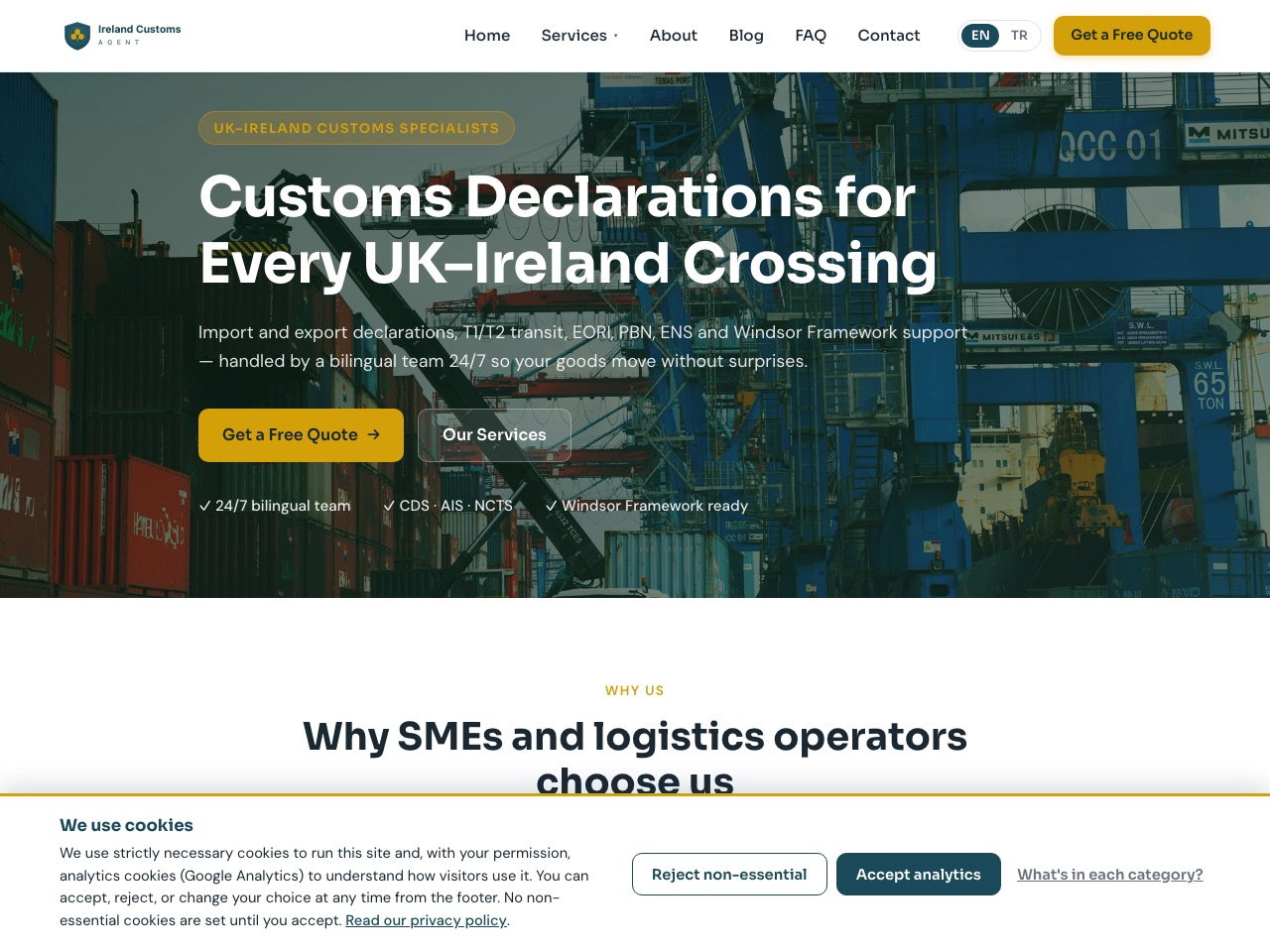 irelandcustomsagent.co.uk