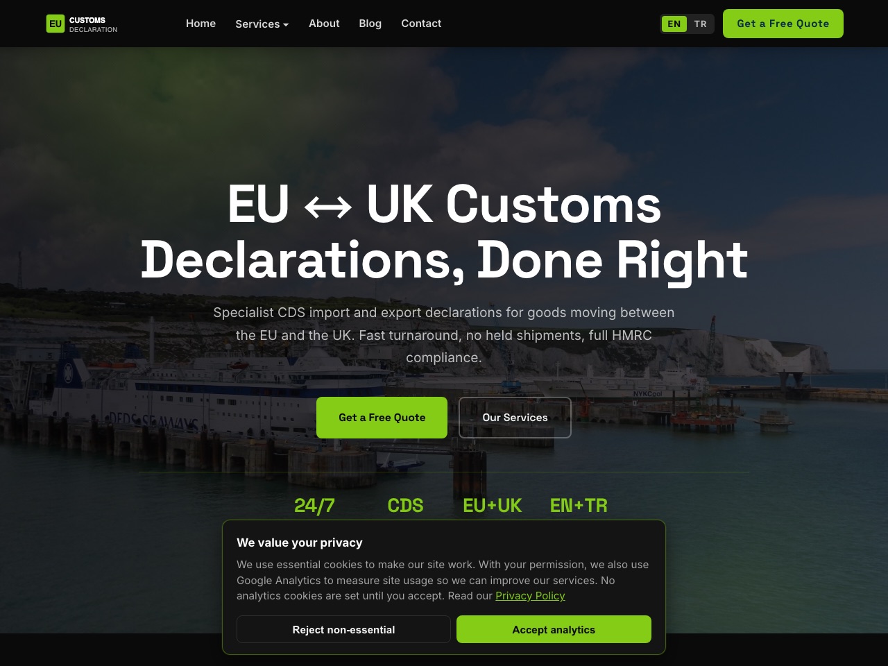 eucustomsdeclaration.com