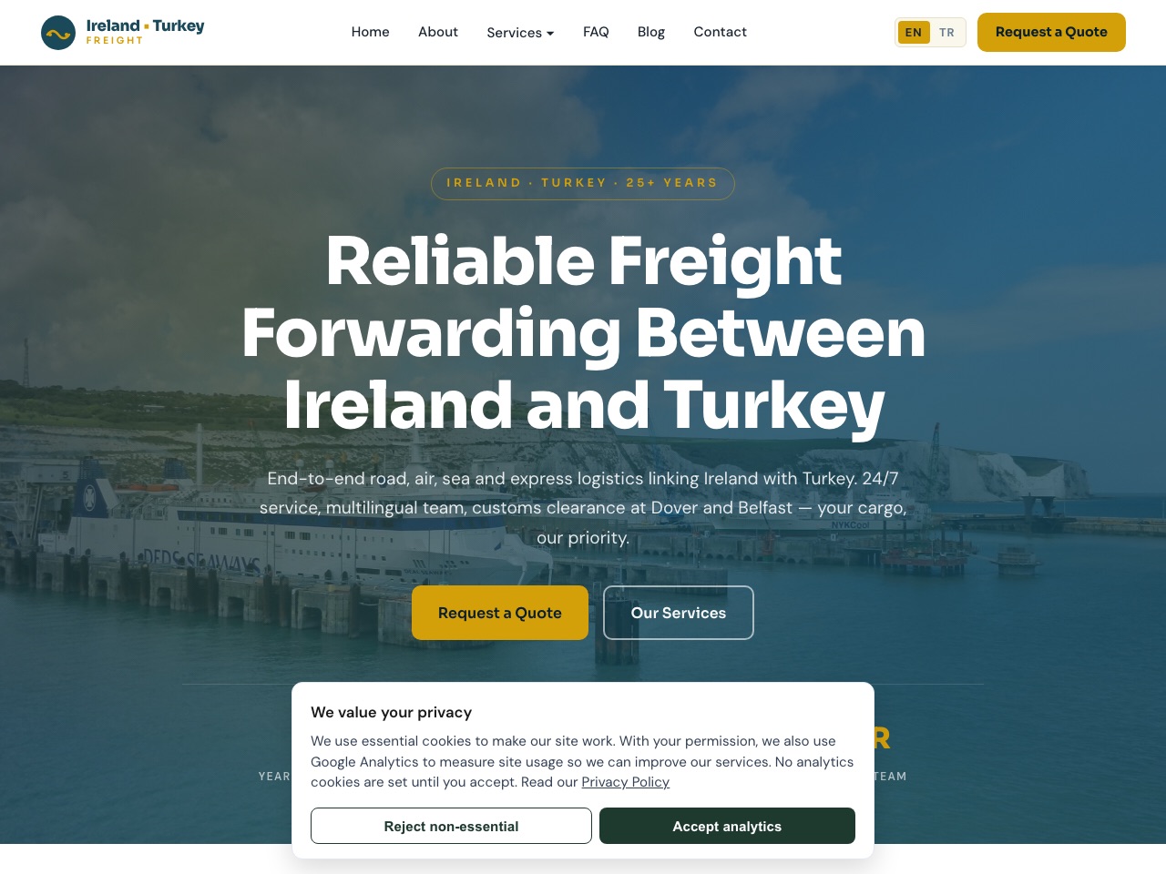 irelandturkeyfreight.com