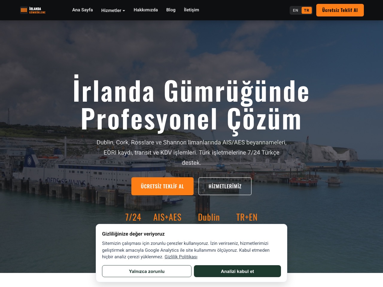 irlandagumrukleme.com