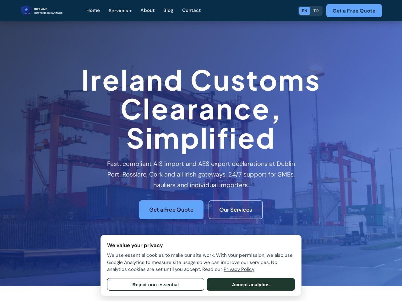 irelandcustomsclearance.com