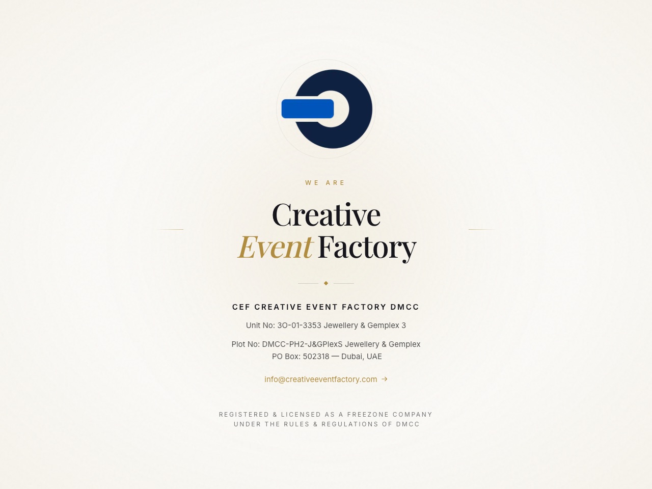 creativeeventfactory.com
