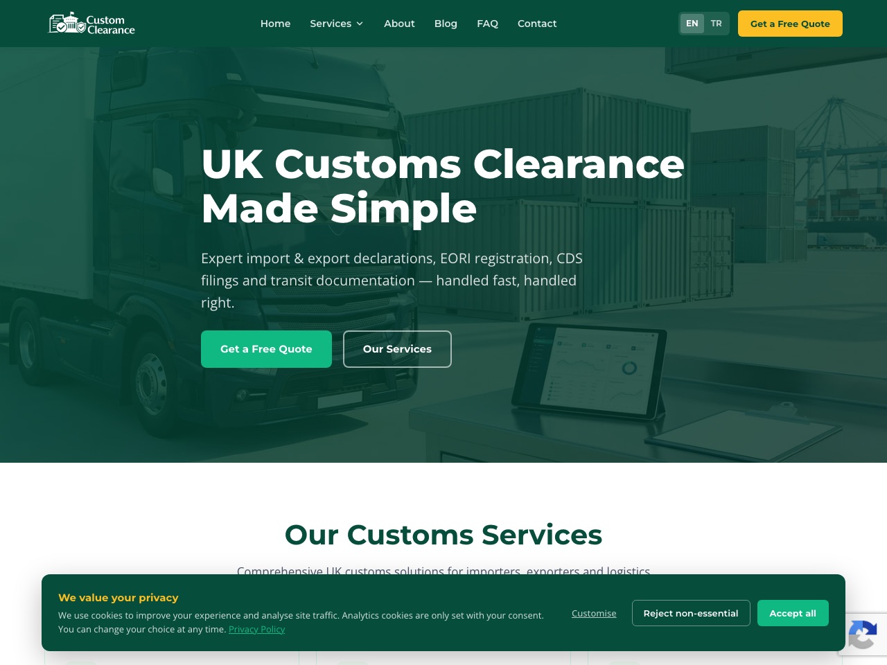 customclearance.co.uk